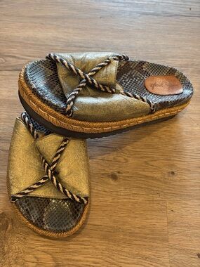 Free People Slide On Sandals